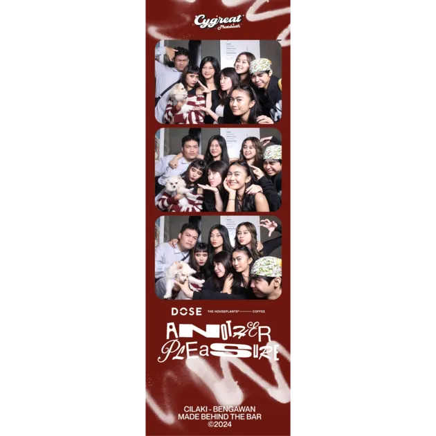 Paket Photo Booth All-in, Unlimited 3 Jam Seru-Seruan