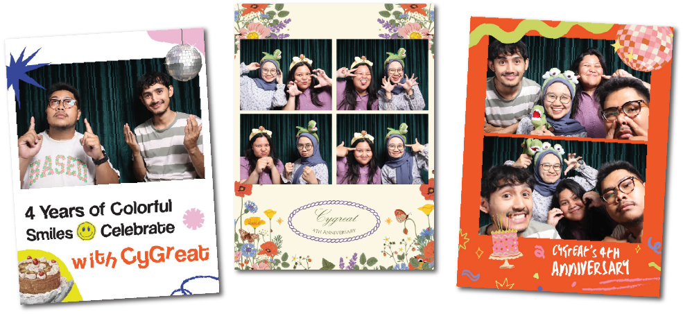 Polaroid Layout samples